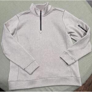 Men's Jeremiah Heather Half Zip Sweater Sz XL